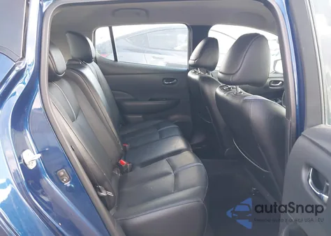 2018 Nissan Leaf Sl z USA, uszkodzony, nr VIN 1N4AZ1CP3JC308519